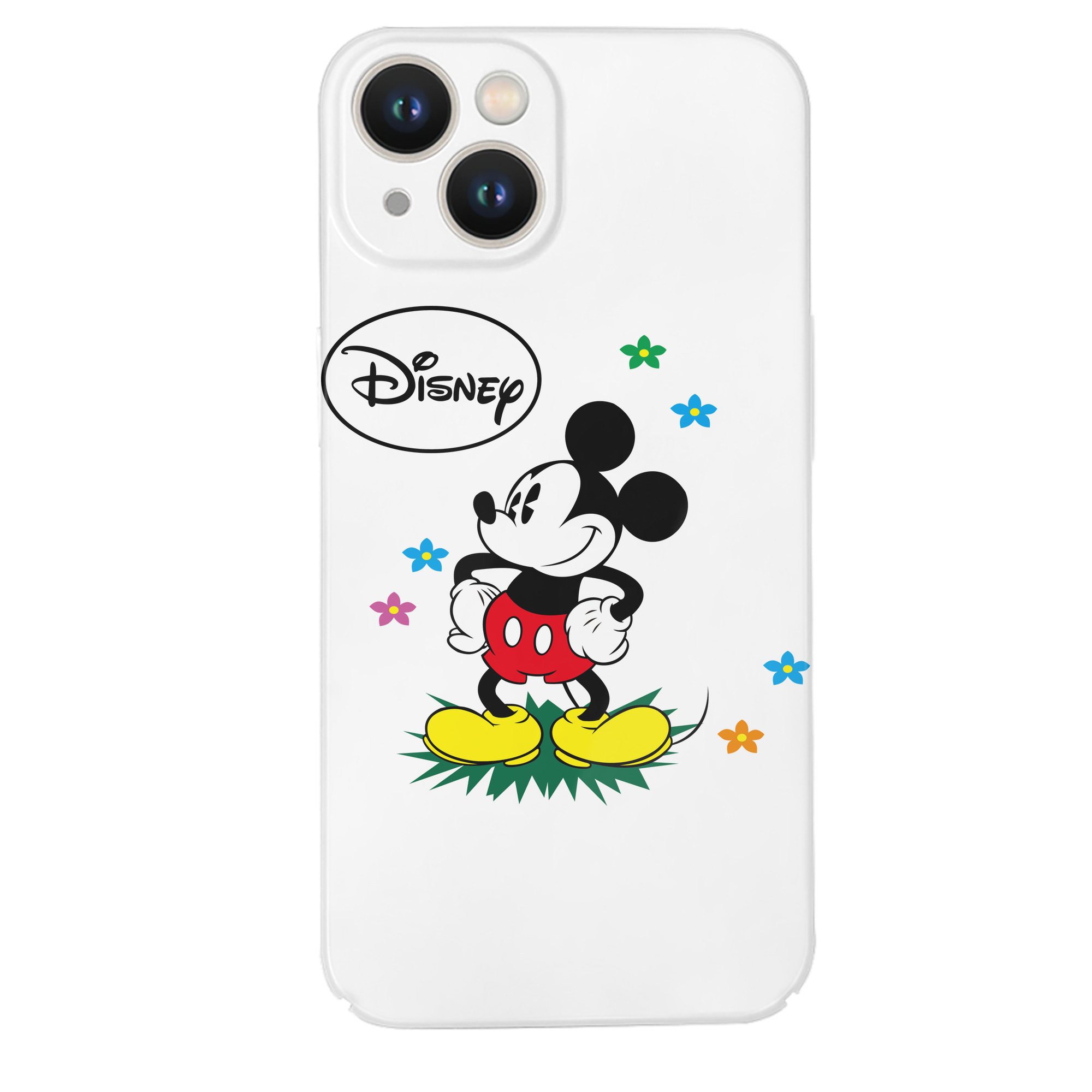 （画像用） ミッキーマウス Mickey Mouse 【iPhone 14シリーズ対応】ハードケース